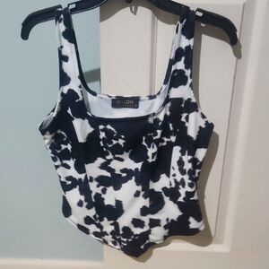 Cow print Women's Top